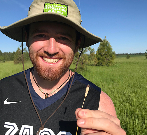 Students taking samples for lab research from a Northwest lake. 